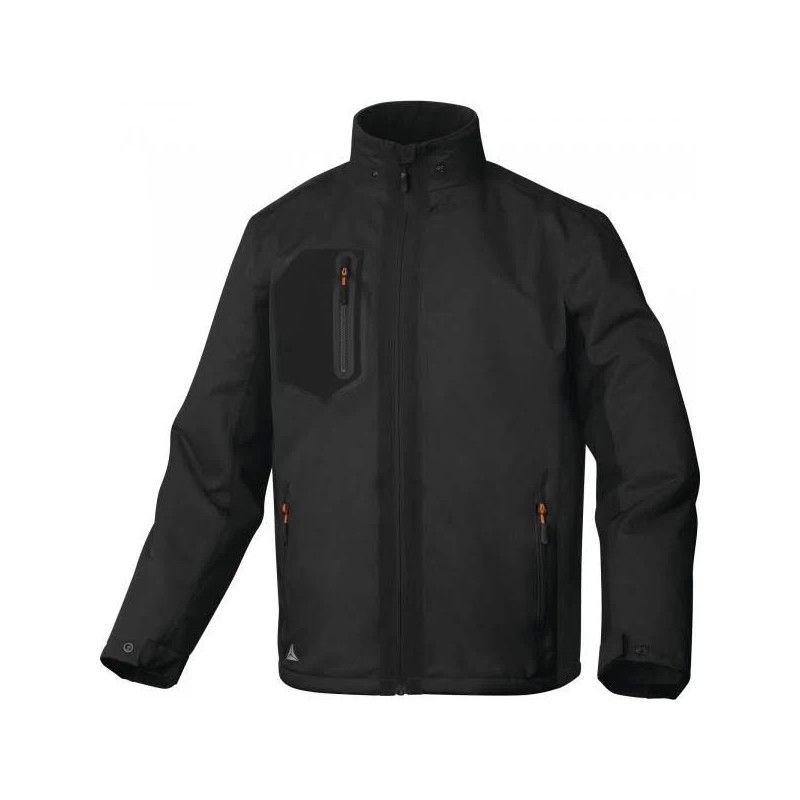 Parka mecânica elástica Aren Delta Plus de poliéster Impermeável e tra