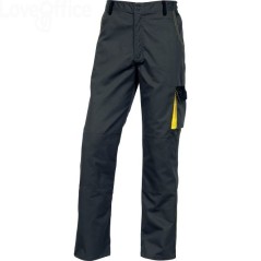 Calças De Trabalho DMACHPAN D-MACH Delta Plus Cinzento Amarelo