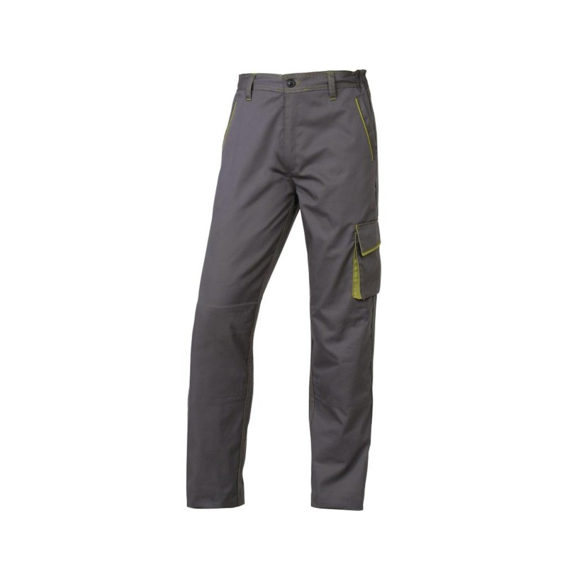 Calças de Trabalho Panostyle M6PAN Deltaplus Cinza Verde