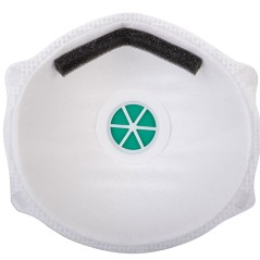 Máscara leve com Válvula Dolomita FFP3 (Pack 10) Branco