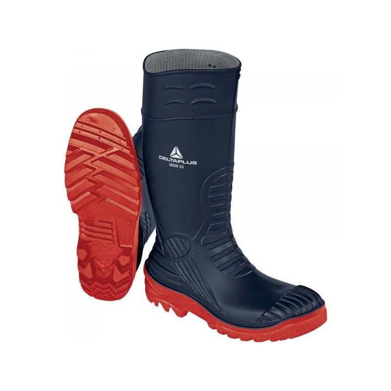 Botas / Galochas de Segurança Delta Plus em PVC “Iron” – S5 SRC