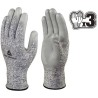 Luva Anti Corte Delta Plus VENICUT58 Nível D Com Banho PU CA 41407 3 Pares