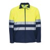 Casaco Softshell de Alta Visibilidade STORM Amarelo Azul