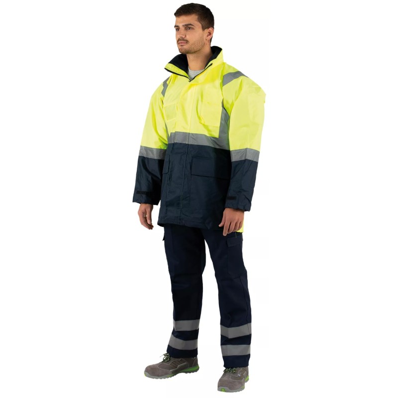 Parka Bicolor HV BL-45