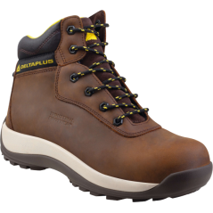 Bota de segurança SAGA S3 Delta Plus SRC Castanho
