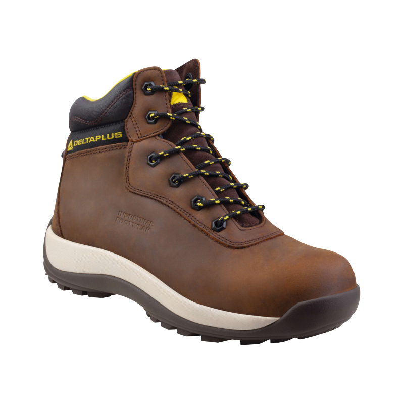 Bota de segurança SAGA S3 Delta Plus SRC Castanho