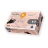 Caixa 100 luvas descartáveis de Nitrilo Preto 3.5Gr tamanho XL