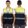 Colete multi-bolsos refletor CL-05