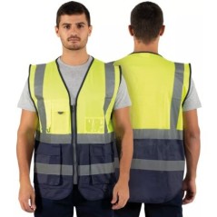 Colete Multibolsos Refletor CL-03