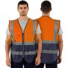 Colete Multibolsos Refletor CL-03