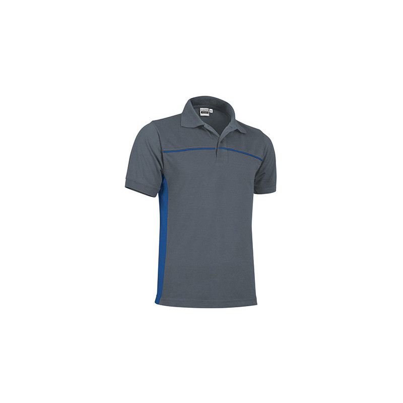 Polo de Trabalho Bicolor THUNDER Cinza