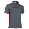 Polo de Trabalho Bicolor THUNDER Cinza