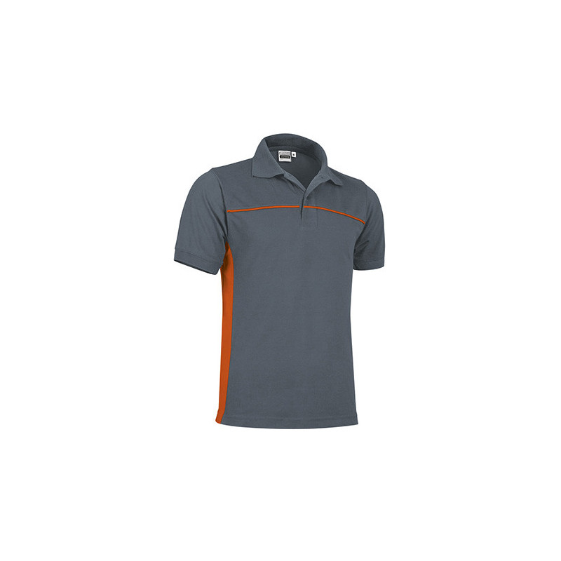 Polo de Trabalho Bicolor THUNDER Cinza