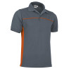 Polo de Trabalho Bicolor THUNDER Cinza