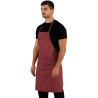 Avental de peito bolso frontal