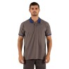 Polo Bicolor Cinza