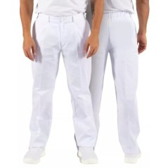 Calças em Sarja Branco