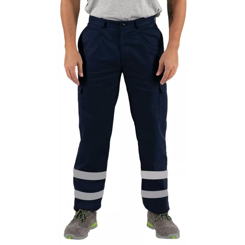Calça Multi-bolsos Alta Visibilidade