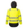 Casaco Parka de Inverno de Alta Visibilidade PW3 Amarelo