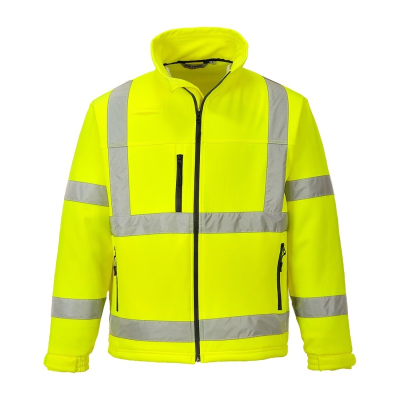 Casaco softshell de alta visibilidade (3L) Amarelo