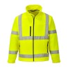 Casaco softshell de alta visibilidade (3L) Amarelo