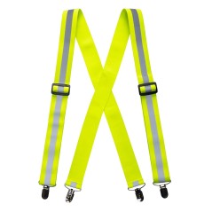 Alças Suspensório de Alta Visibilidade Amarelo
