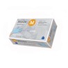 Caixa 100 luvas Descartáveis de Nitrilo Azul 3.5Gr tamanho M