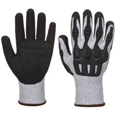 Luva TPV Impact Cut Cinzento/Preto