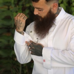 Jaleca Jacket Kitchen Unisex Vulcano