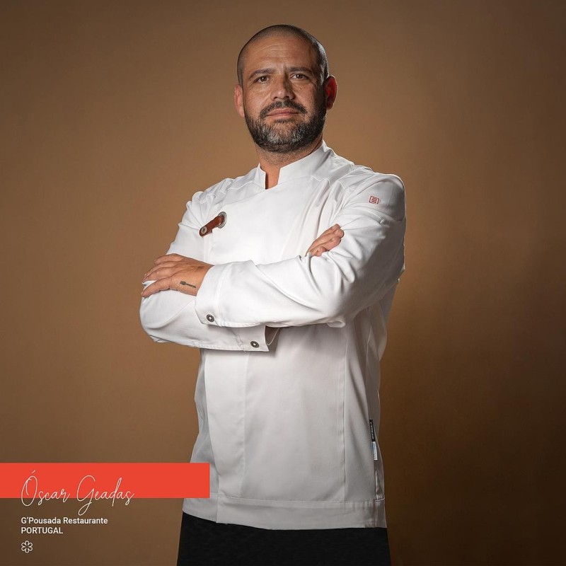 Jaleca Jacket Kitchen Unisex Hubal