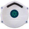 Máscara de protecção respiratória em forma de copo com válvula Dolomit