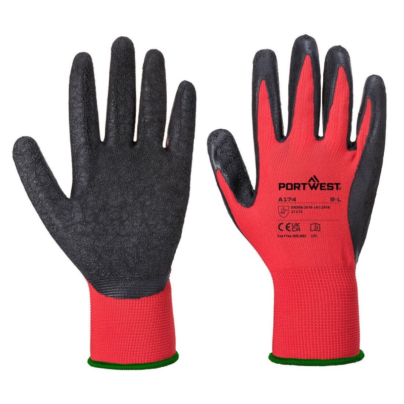 Luva de Látex Flex Grip Portwest