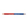 Kit de 3 lápis Bellota duo azul-vermelho especial para trabalhos de ma