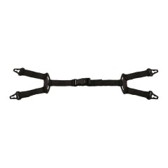 Francalete Jugular de 4 Pontos para Capacete Baseball Diamond V Dynamic Jugalpha Delta Plus PACK 10