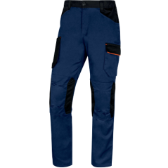 Calças de trabalho Stretch Mach2 Delta Plus Azul Laranja