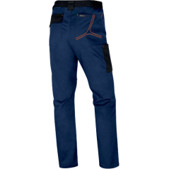 Calças de trabalho Stretch Mach2 Delta Plus Azul Laranja