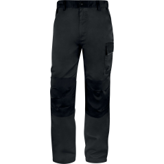 Calças de Trabalho M1PA2 Delta Plus Preto Cinza
